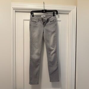 PAIGE Women's Verdugo Ankle Light Gray Skinny Jeans